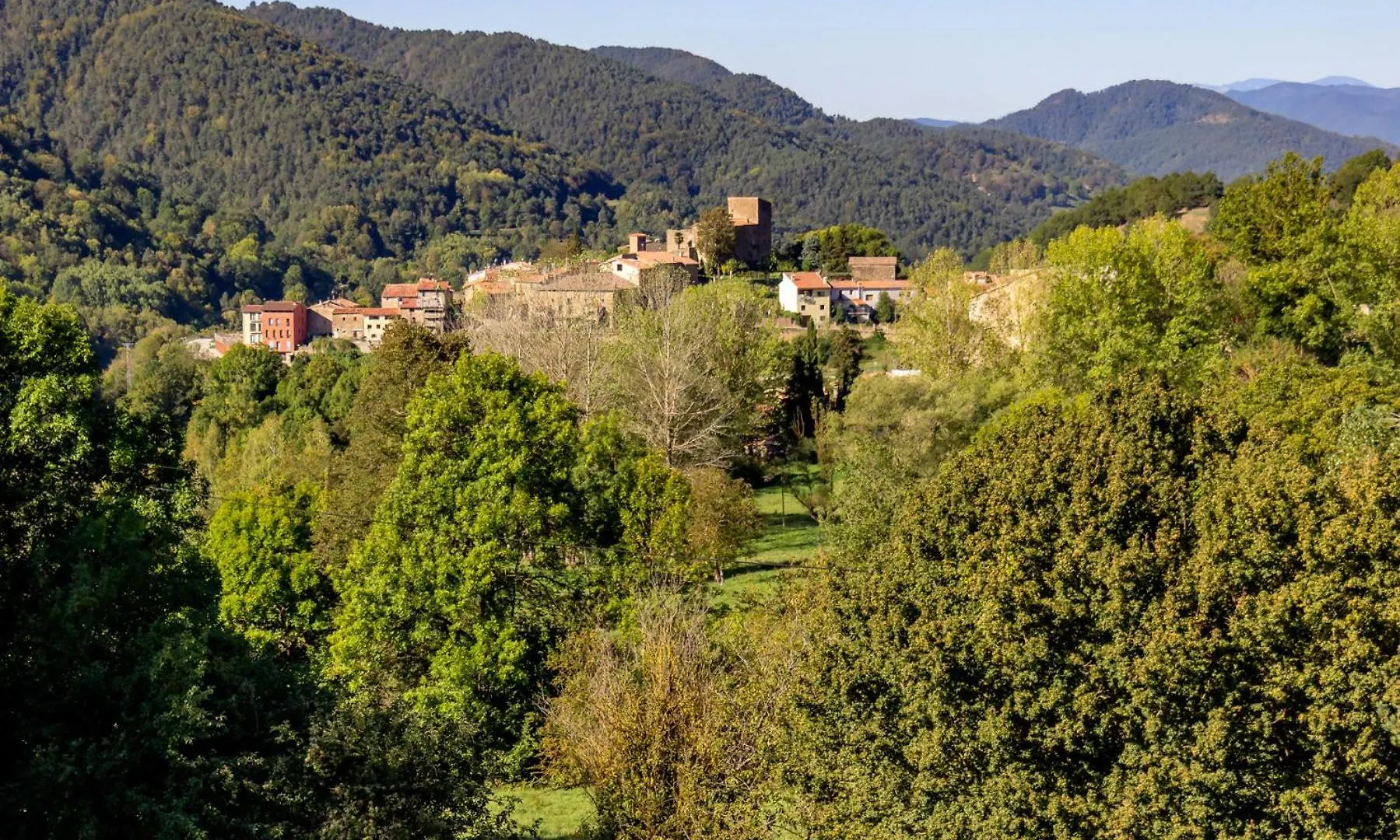 赫罗纳M De Puigsec Mas Rural Al Ripolles别墅 度假居 赫罗纳